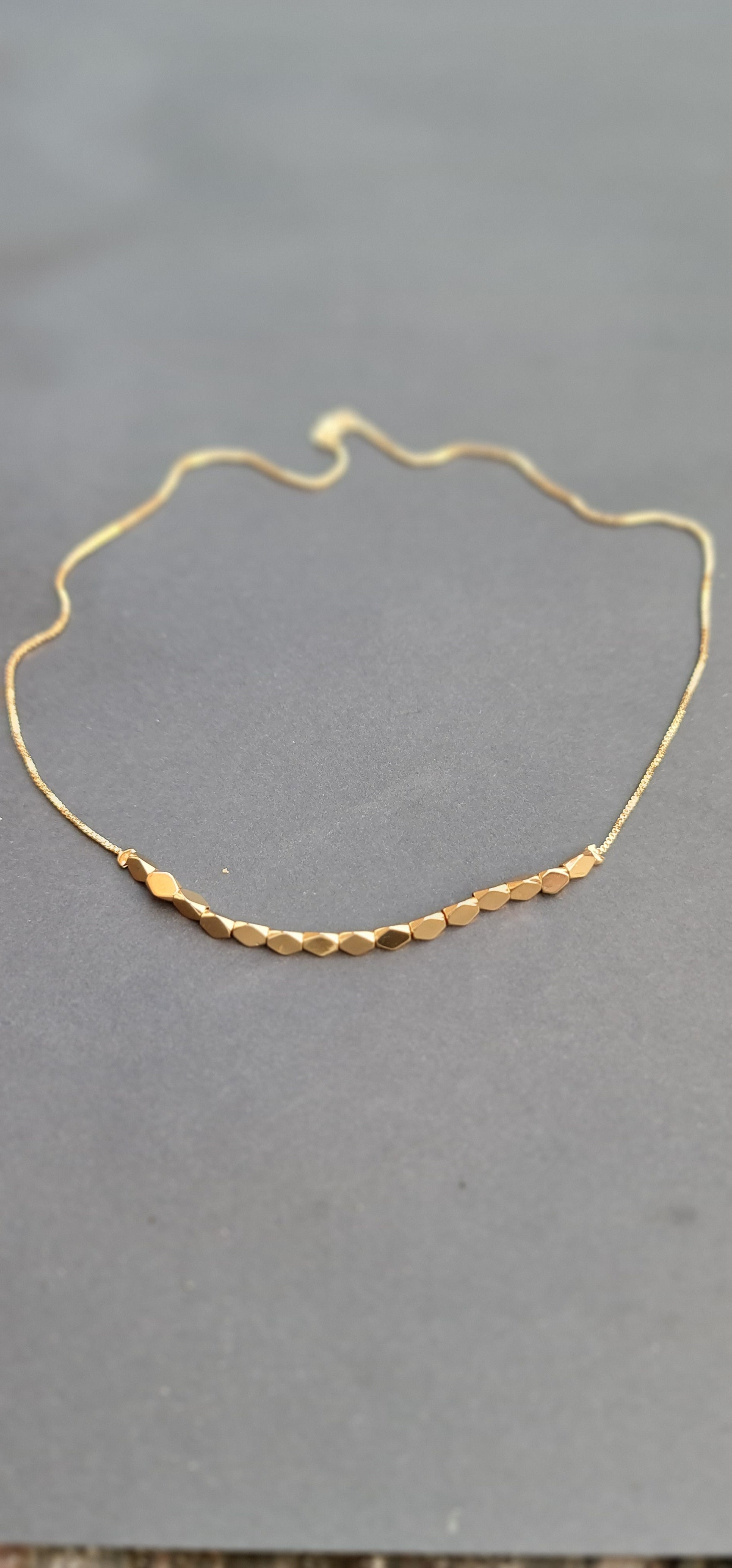 Stainless Steel Bar Necklace