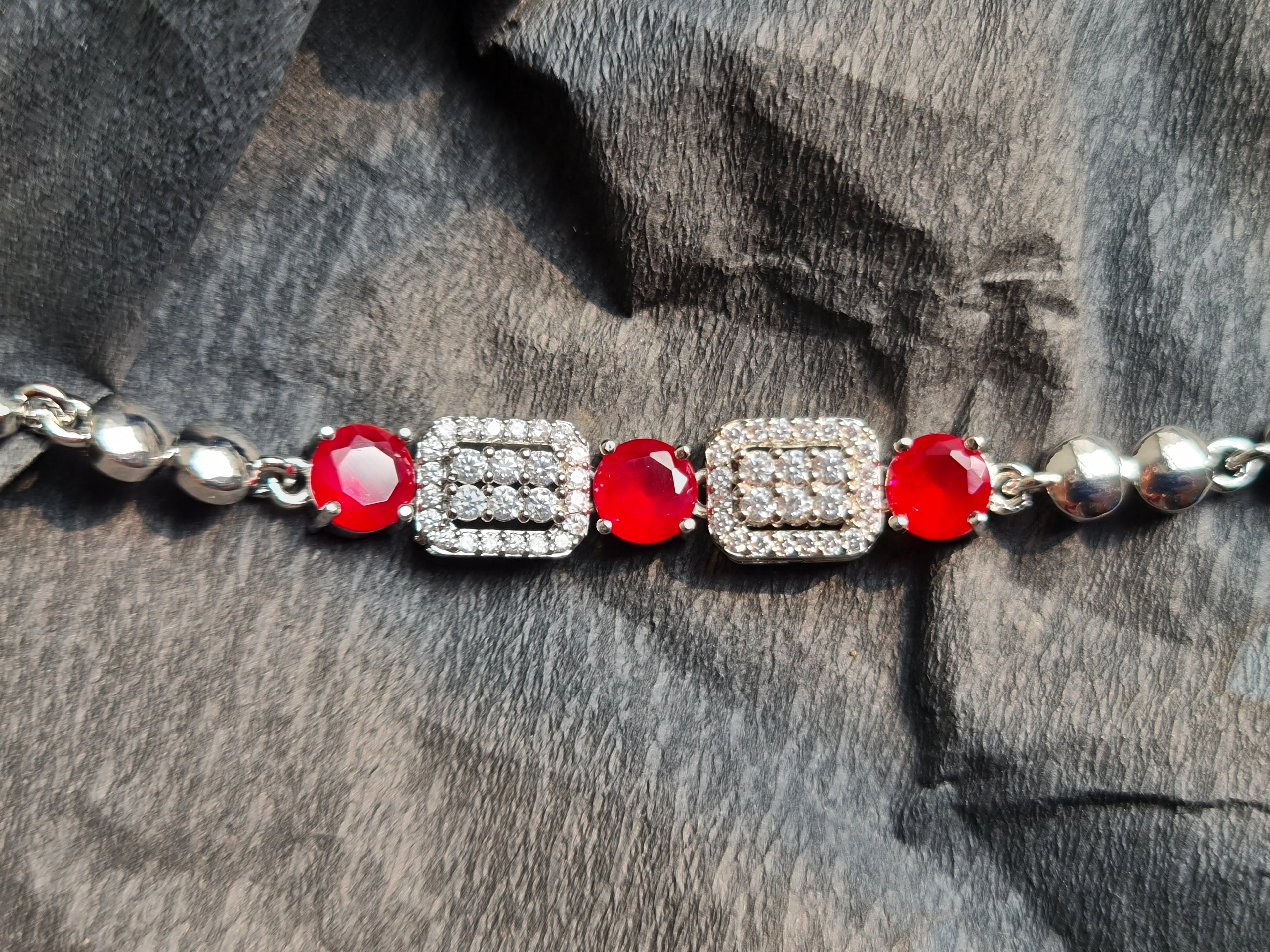 Radiant Red Sparkle Bracelet